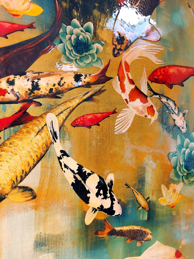 Original Fish Painting by Lily Greenwood