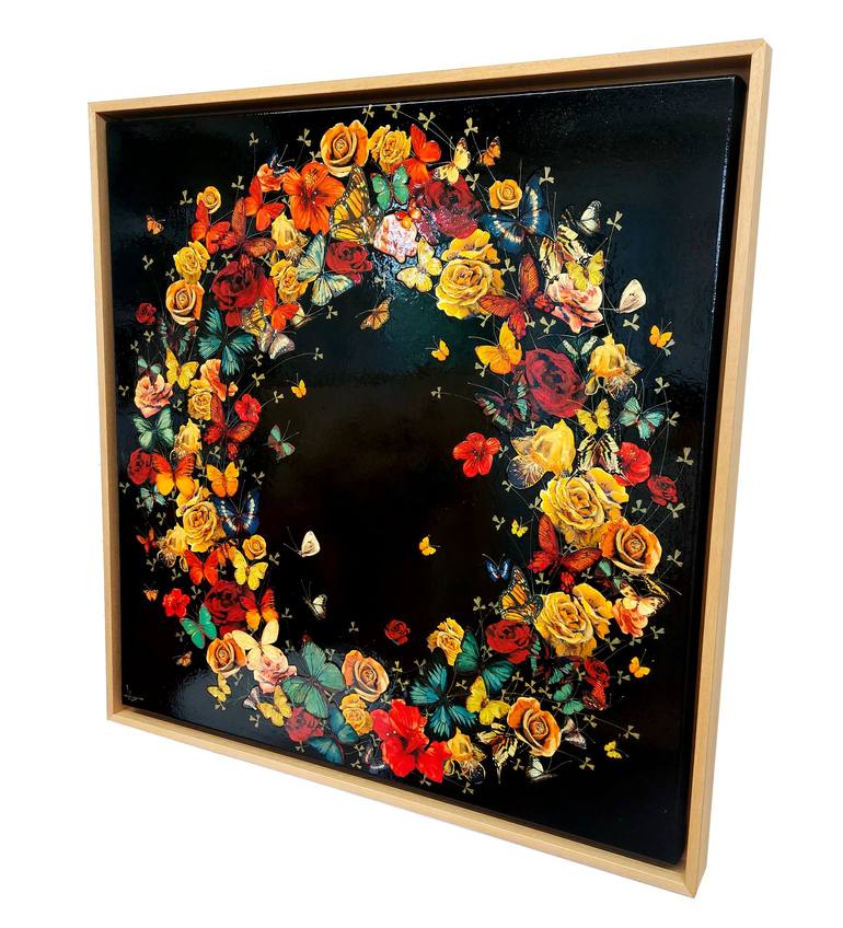 Original Contemporary Floral Painting by Lily Greenwood