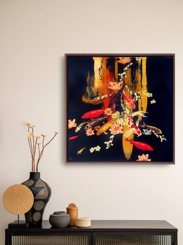 Original Contemporary Garden Painting by Lily Greenwood