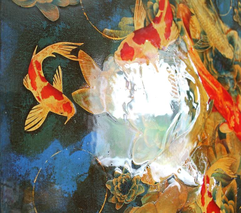 Original Expressionism Animal Painting by Lily Greenwood