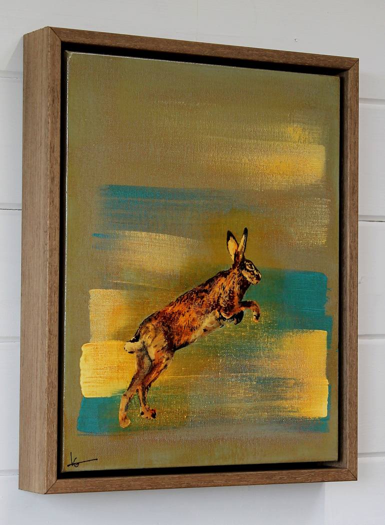 Original Expressionism Animal Painting by Lily Greenwood
