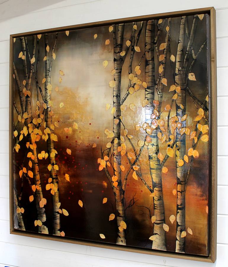 Original Expressionism Landscape Painting by Lily Greenwood