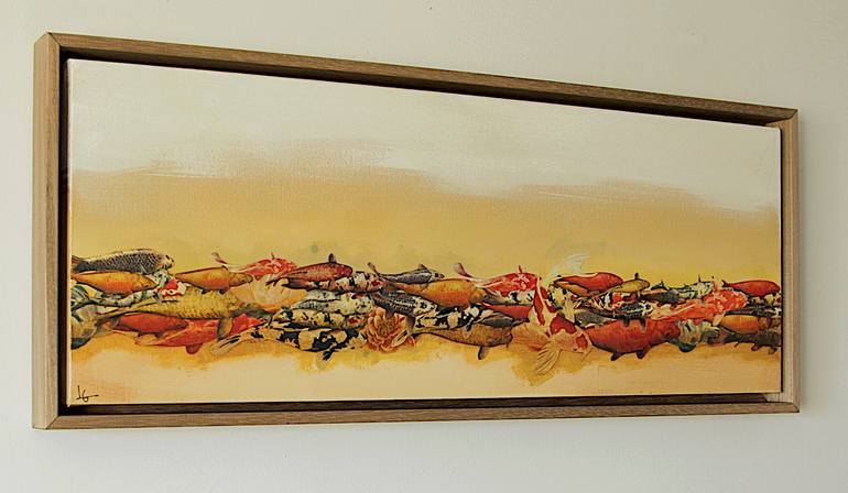 Original Expressionism Animal Painting by Lily Greenwood