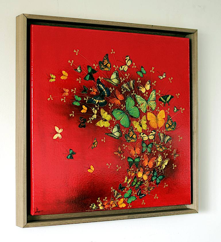 Original Expressionism Nature Painting by Lily Greenwood