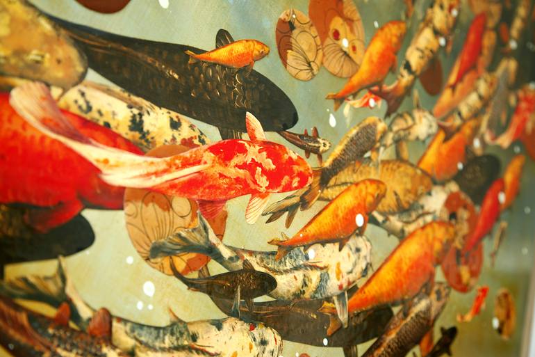 Original Expressionism Animal Painting by Lily Greenwood