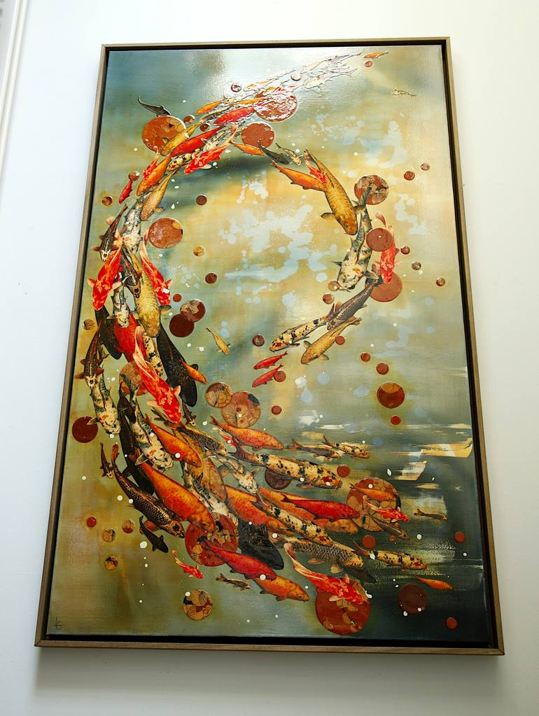 Original Expressionism Animal Painting by Lily Greenwood
