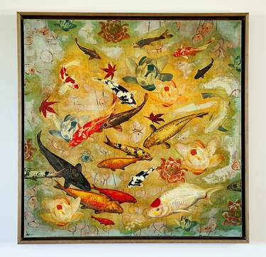 Print of Expressionism Fish Paintings by Lily Greenwood