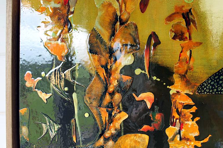 Original Expressionism Animal Painting by Lily Greenwood