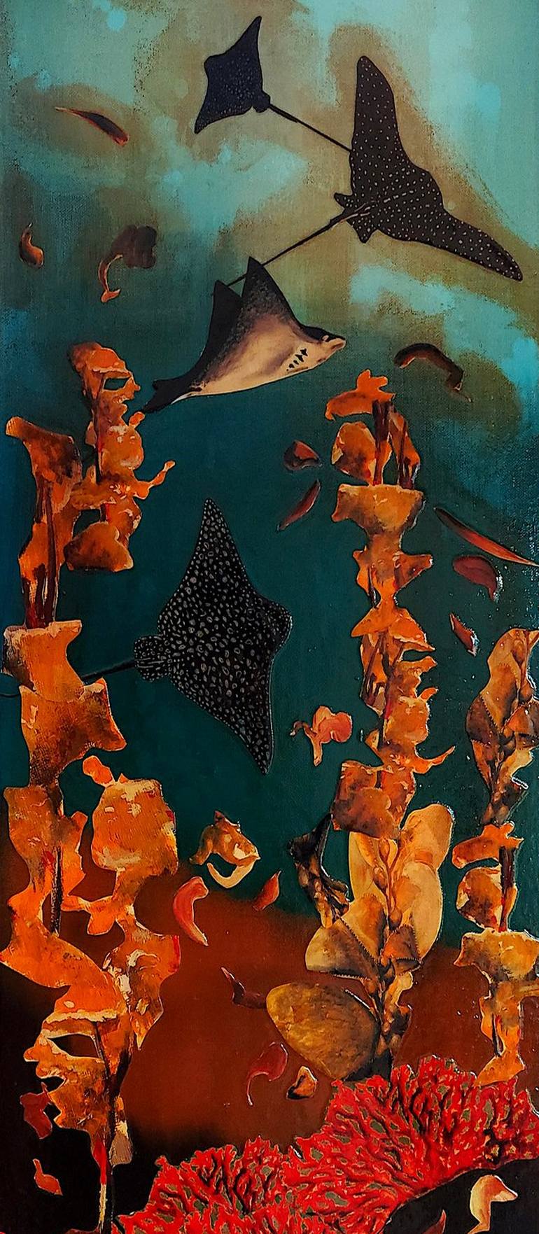 Print of Expressionism Water Painting by Lily Greenwood