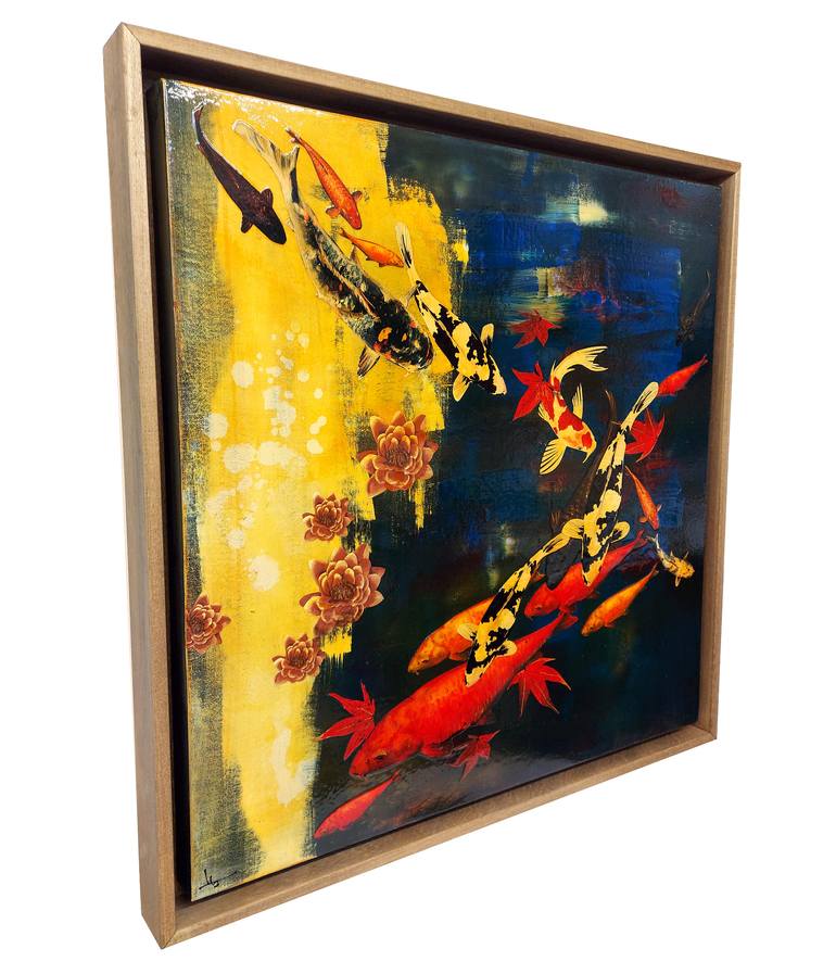 Original Expressionism Animal Painting by Lily Greenwood