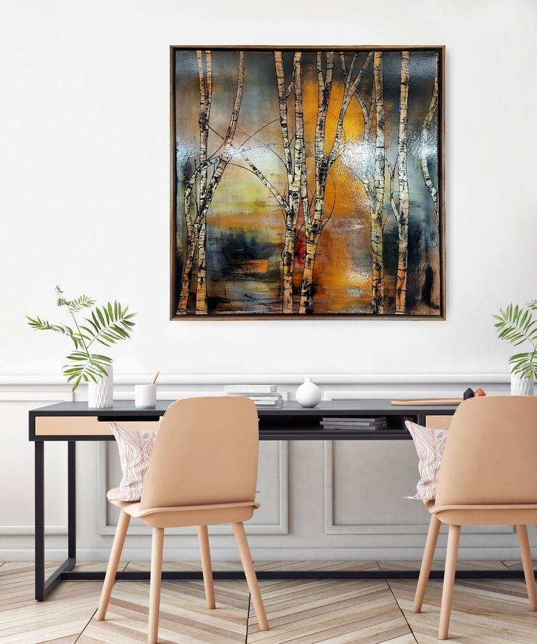 Original Tree Painting by Lily Greenwood
