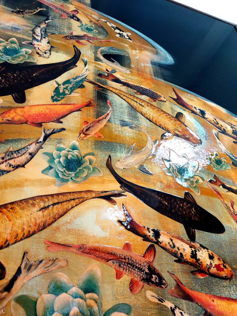 Original Abstract Expressionism Animal Painting by Lily Greenwood