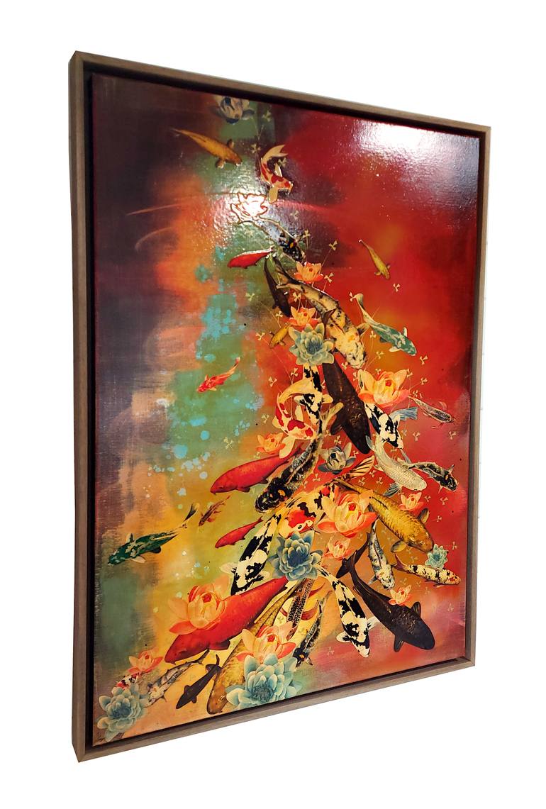 Original Expressionism Animal Painting by Lily Greenwood