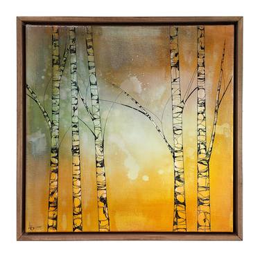 Print of Tree Paintings by Lily Greenwood