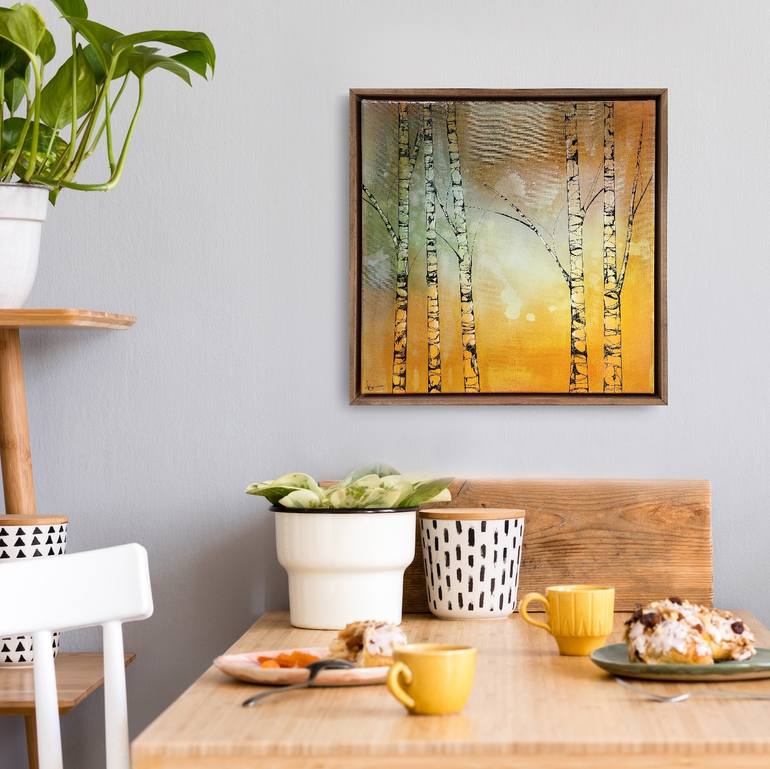 Original Expressionism Landscape Painting by Lily Greenwood