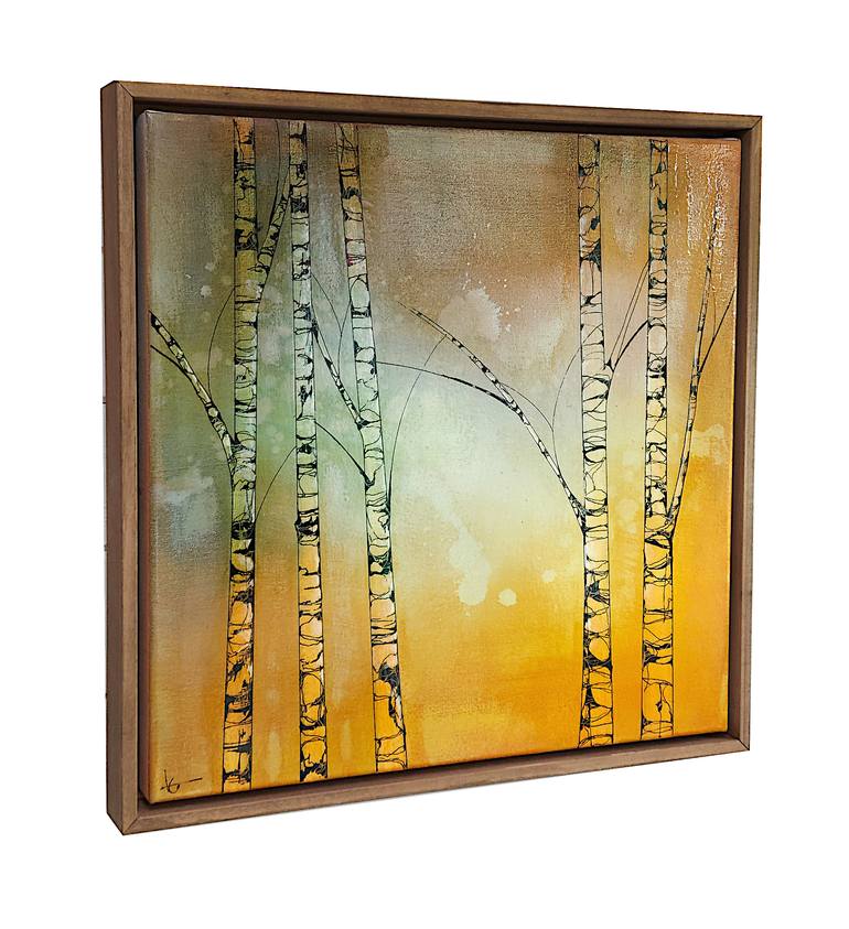 Original Expressionism Landscape Painting by Lily Greenwood