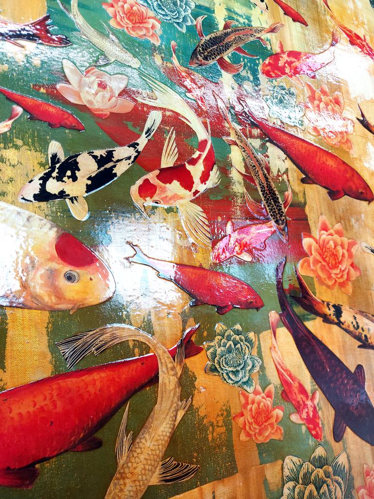 Original Expressionism Animal Painting by Lily Greenwood