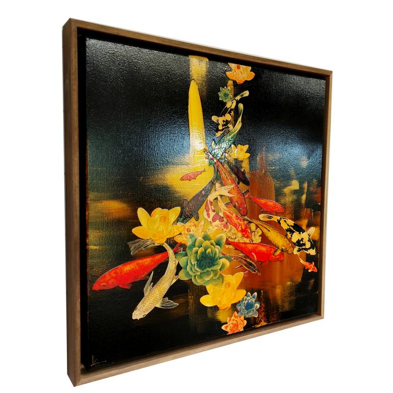 Original Expressionism Animal Painting by Lily Greenwood