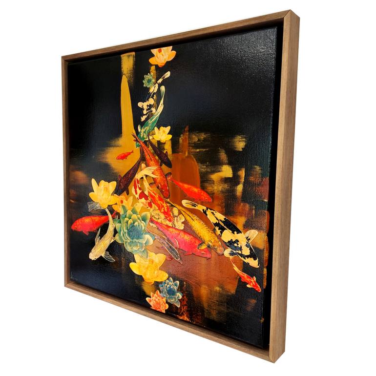 Original Expressionism Animal Painting by Lily Greenwood