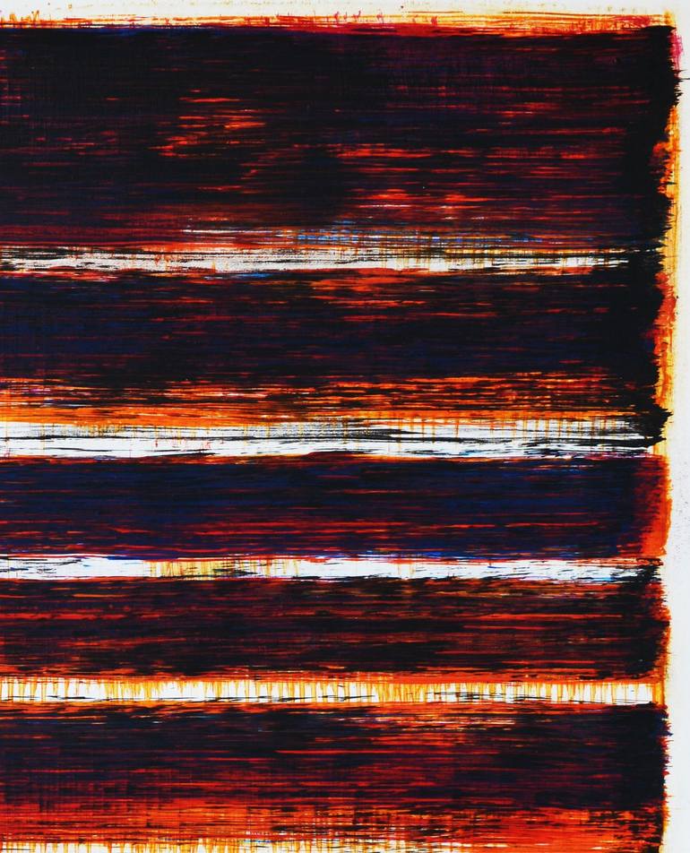 Original Abstract Painting by Leo Leo - Vardanyan