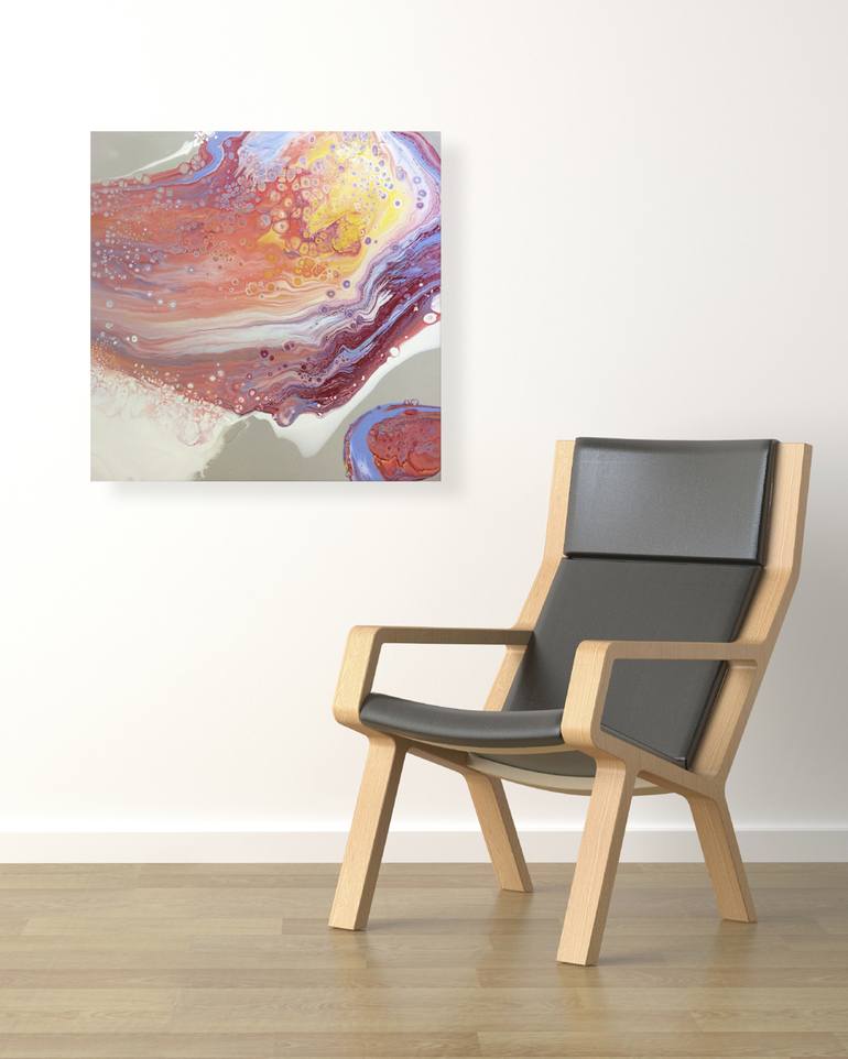 Original Abstract Painting by Laura Fishman