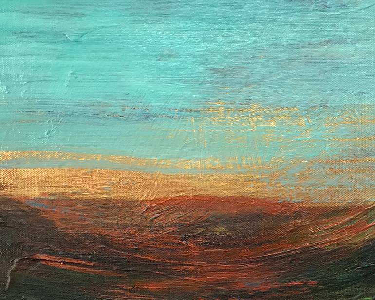 Original Abstract Landscape Painting by Laura Fishman