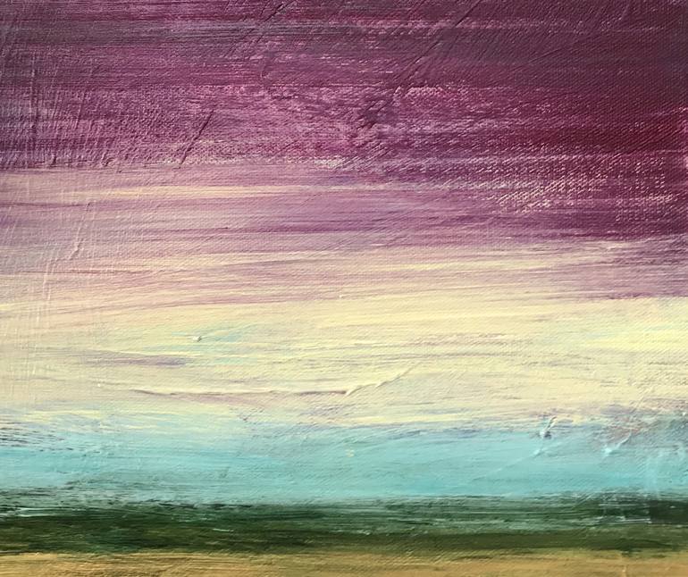 Original Abstract Landscape Painting by Laura Fishman