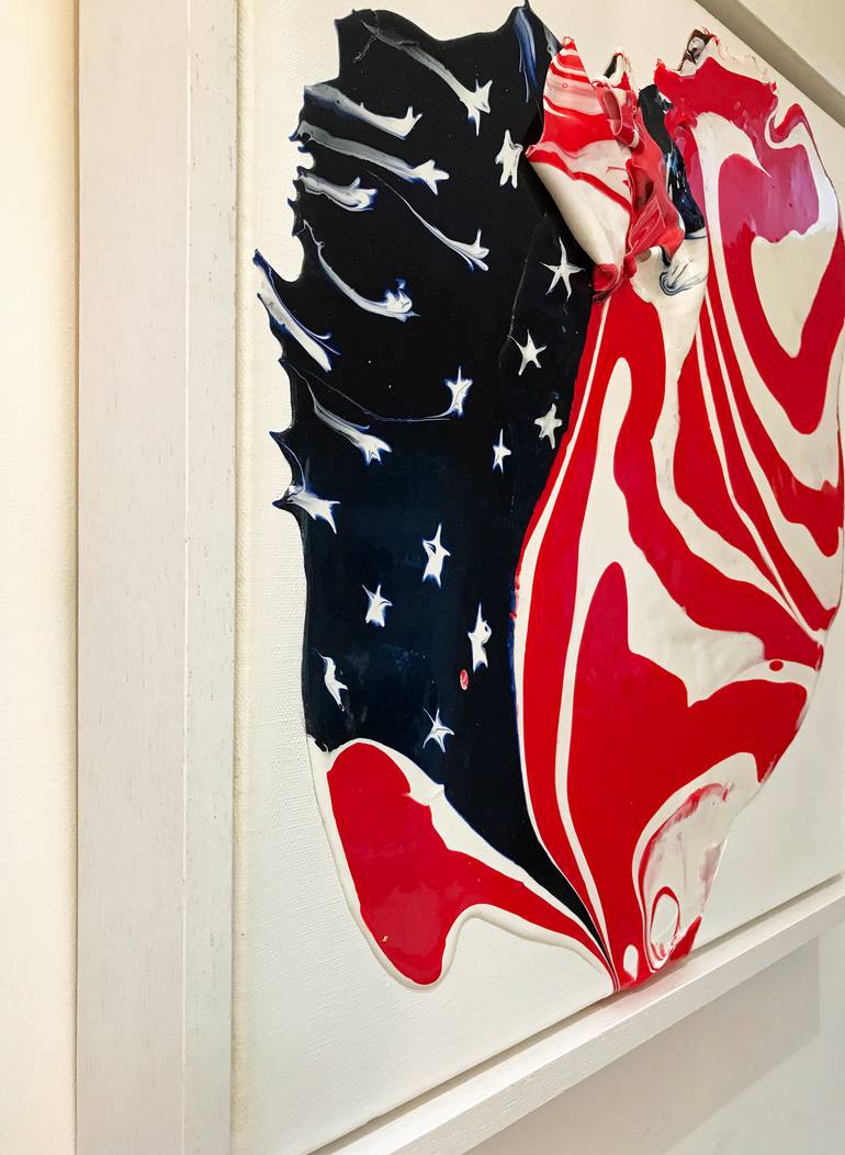 Original Abstract Popular culture Painting by Laura Fishman