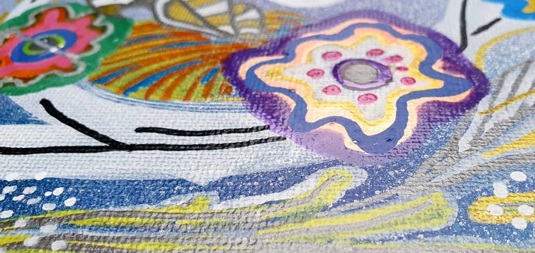 Original Other Abstract Painting by Nightfallen Art - Deborah Ann Miller