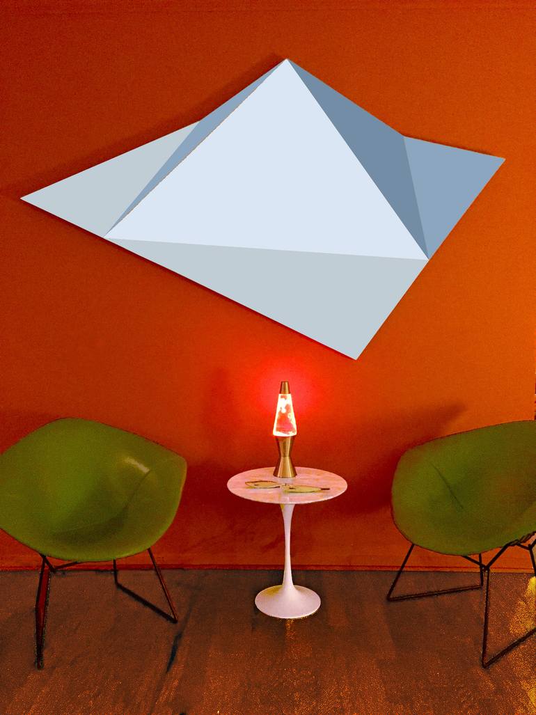 Original Conceptual Abstract Painting by Eric Hall