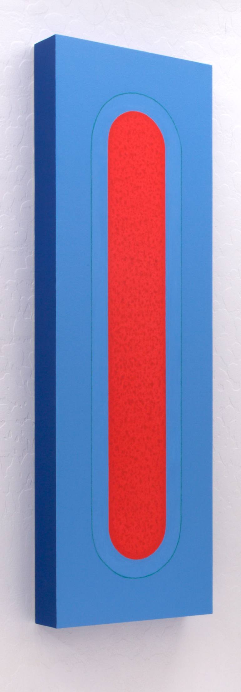 Original Bauhaus Abstract Painting by Rich Moyers