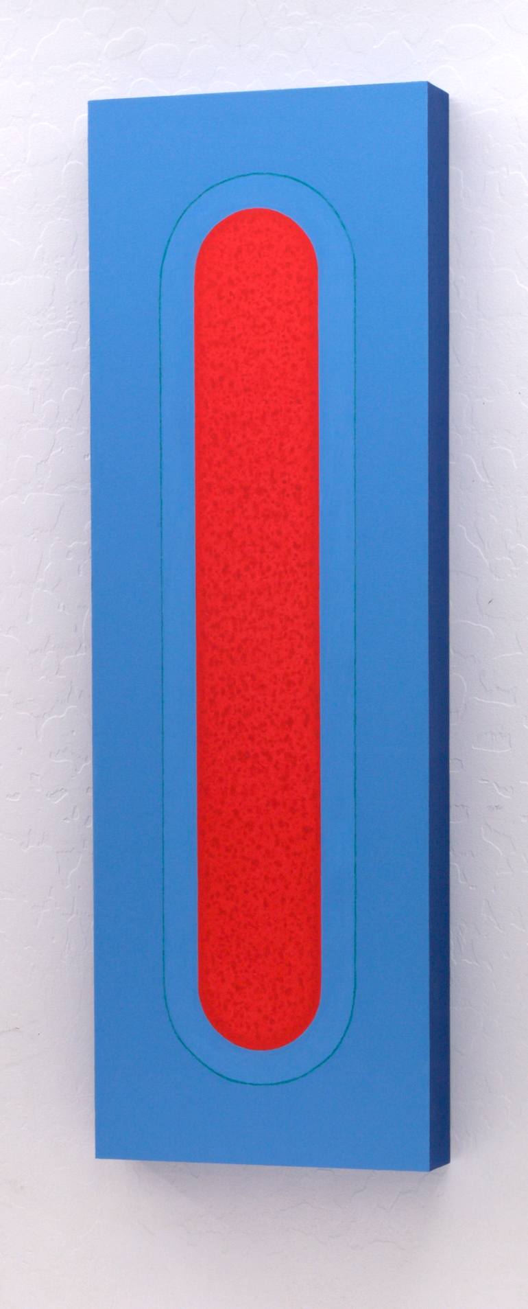Original Bauhaus Abstract Painting by Rich Moyers