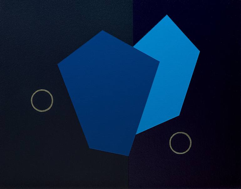 Original Modernism Abstract Painting by Rich Moyers