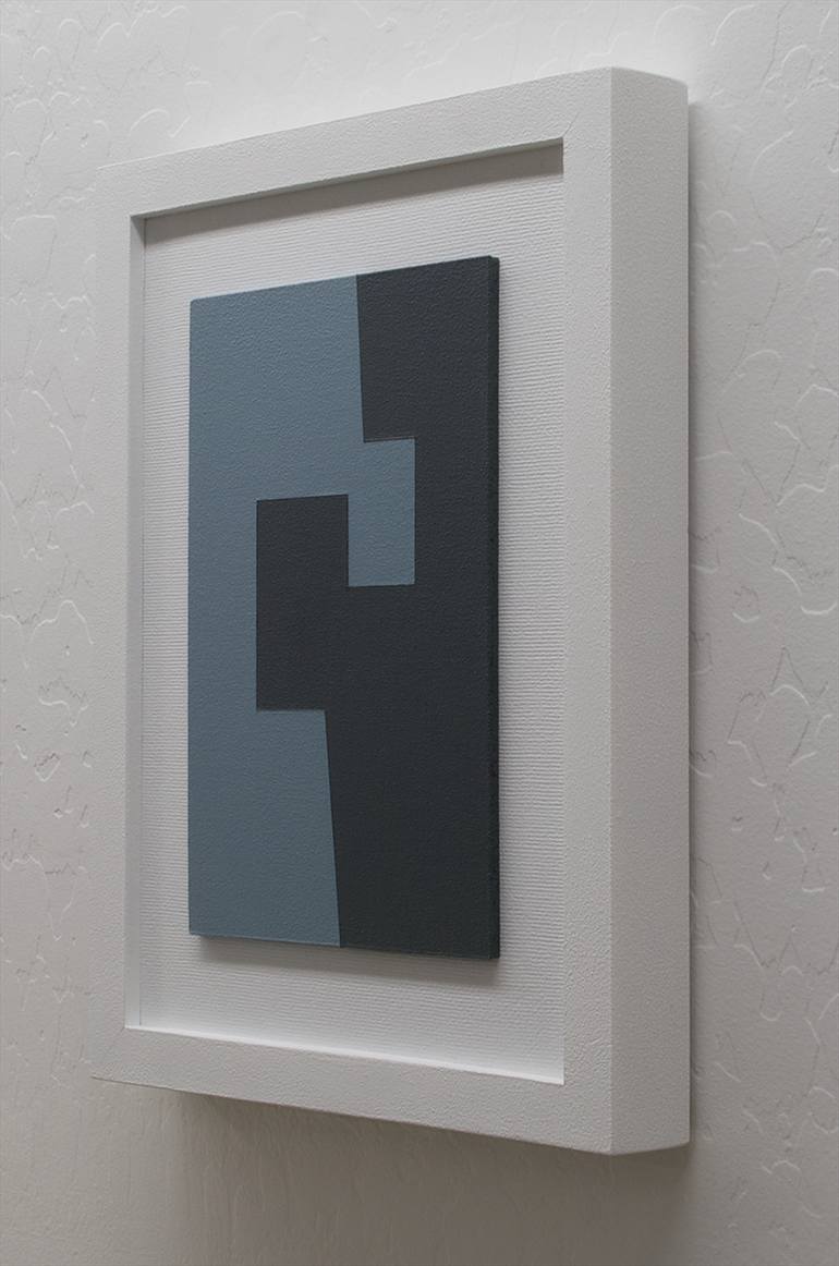 Original Abstract Geometric Painting by Rich Moyers