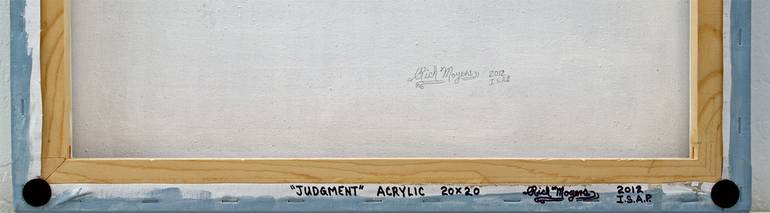 Original Abstract People Painting by Rich Moyers