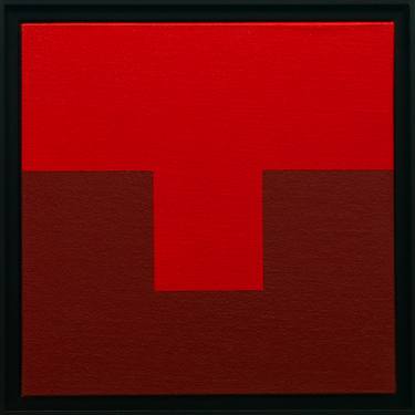 LE ROUGE - Framed Modern / Minimal Painting thumb