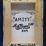 "AMITY" - BACK View - Title / Artist's Signature / Date