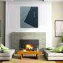 PERSISTENCE - In Situ - Living Room / Fireplace - Virtual Photgraph -Front View