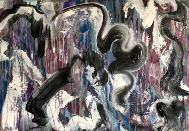 Original Abstract Expressionism Abstract Paintings by Cory McKee