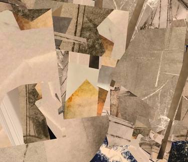 Print of Abstract Collage by Veselin Vukcevic