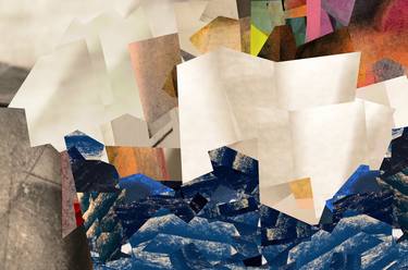 Print of Abstract Collage by Veselin Vukcevic