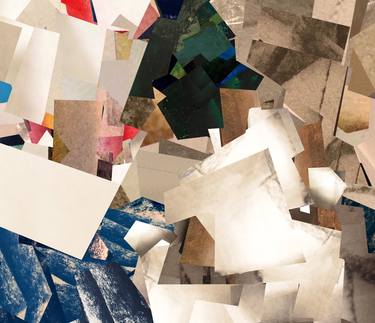 Print of Abstract Collage by Veselin Vukcevic