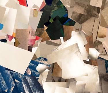 Print of Cubism Abstract Collage by Veselin Vukcevic