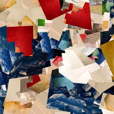 Print of Cubism Abstract Collage by Veselin Vukcevic