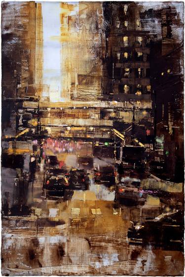 Print of Expressionism Architecture Paintings by Michael Goro