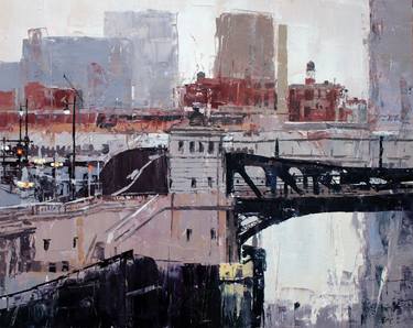 Print of Architecture Paintings by Michael Goro