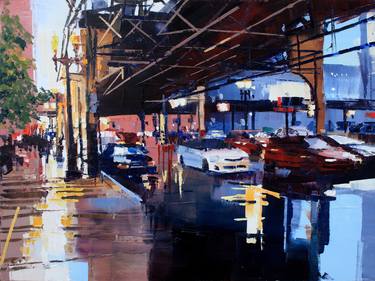 Print of Figurative Architecture Paintings by Michael Goro