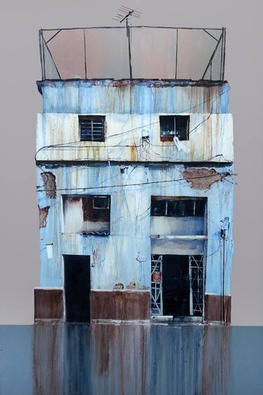 Print of Architecture Paintings by Michael Goro