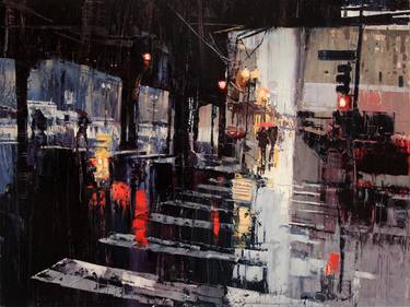 Print of Figurative Cities Paintings by Michael Goro