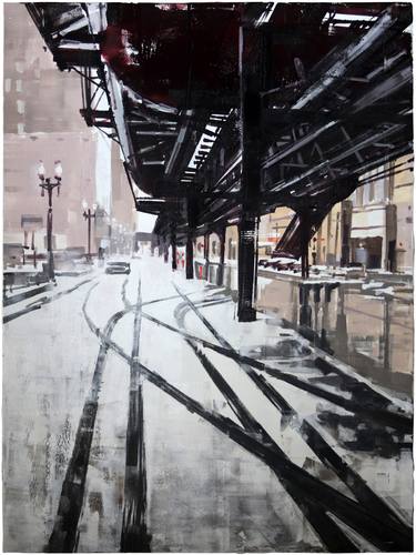 Print of Figurative Cities Paintings by Michael Goro